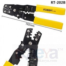 OkaeYa Crimping Tool Crimper Pliers For RJ45 RJ11 Network LAN Cable